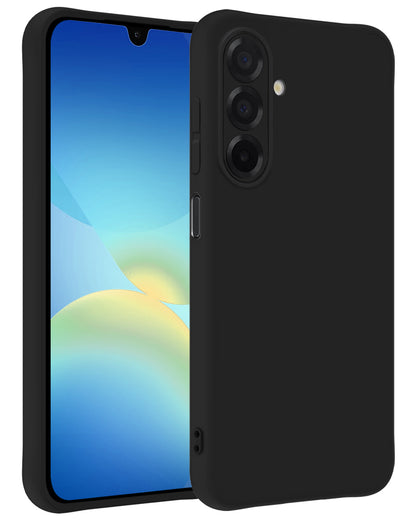 Samsung A26 Hoesje Siliconen Backcover Lichtgewicht - Zwart