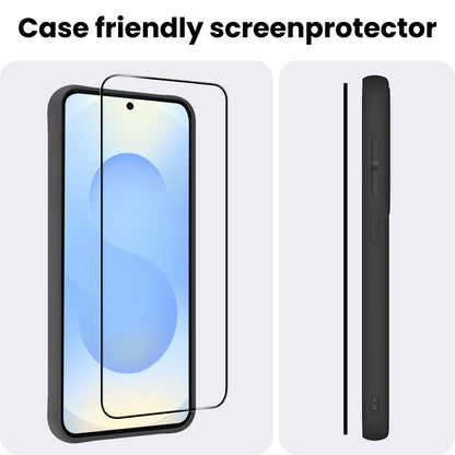 Samsung S25 Edge Screenprotector Gehard Glas - Full Screen