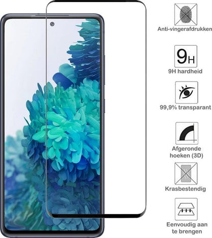 Samsung S20 FE Screenprotector Gehard Glas - Full Screen