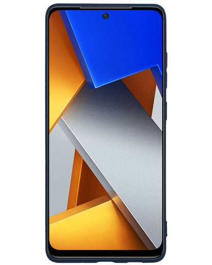 Poco M4 Pro 4G Hoesje Siliconen Backcover Lichtgewicht - Donkerblauw