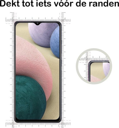 Samsung A12 Screenprotector Gehard Glas - Anti-kras
