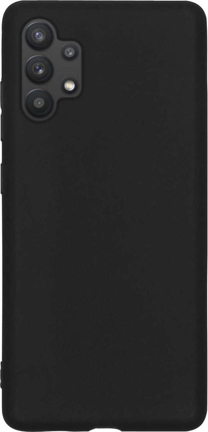Samsung A32 4G Hoesje Siliconen Backcover Lichtgewicht - Zwart