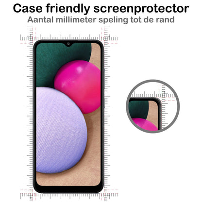 Samsung A03s Screenprotector Gehard Glas - Full Screen