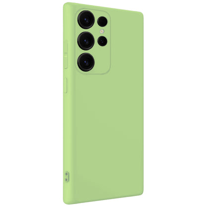 Samsung S25 Ultra Hoesje Siliconen Backcover Lichtgewicht - Groen