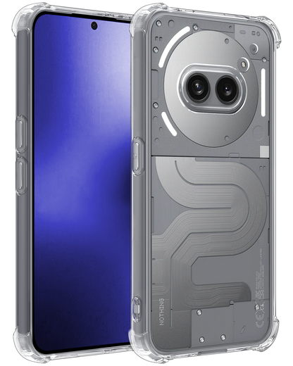 Nothing Phone 2a Plus Hoesje Shockproof Backcover Siliconen - Transparant